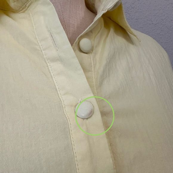 GIRL AND THE SUN Long Sleeve Lined Maxi Shirt Dress in Pale Yellow - Picture 3 of 14